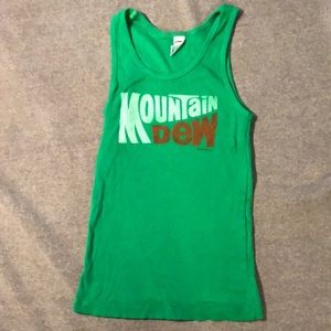 Mountain Dew Vintage Logo Tank